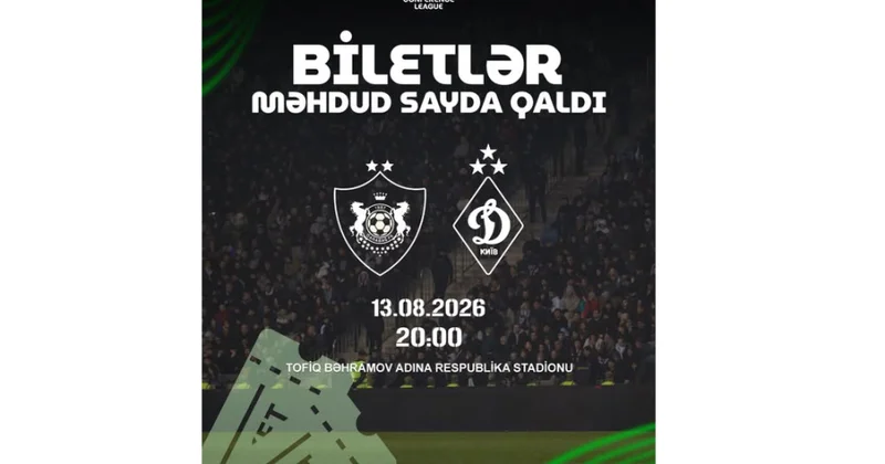“Qarabağ” “Dinamo” oyununa məhdud sayda bilet qalıb