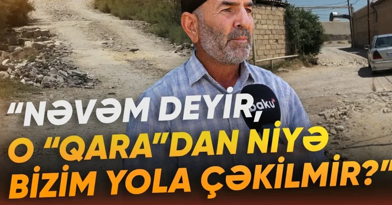 Sakinləri boğaza yığan problem niyə həll edilmir? Utanıram, gələnlərə qaloş aparırıq VİDEO