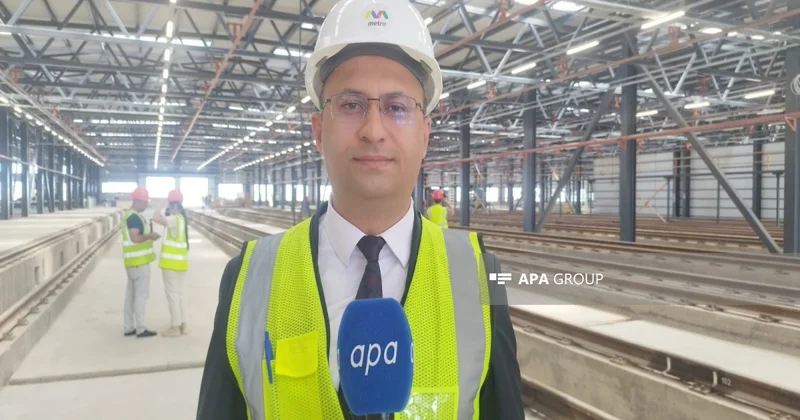 Baş mühəndis: Dərnəgül deposunun tikintisi metropolitendə xətlərin ayrılması çərçivəsində aparılır