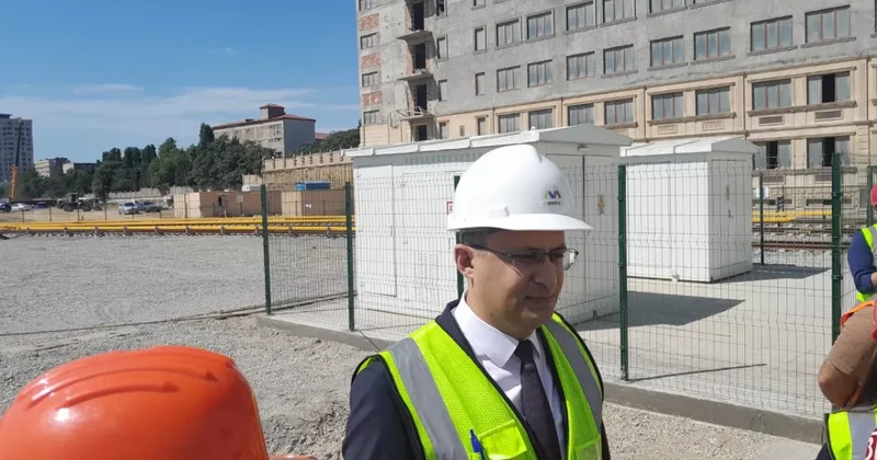 Главный инженер Бакметрополитена об открытии третьей наземной станции ВИДЕО / ФОТО