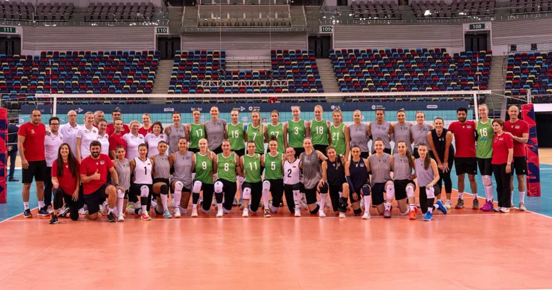 Azərbaycan voleybol millisi Belarusla yoxlama oyunlarında qələbə qazanıb