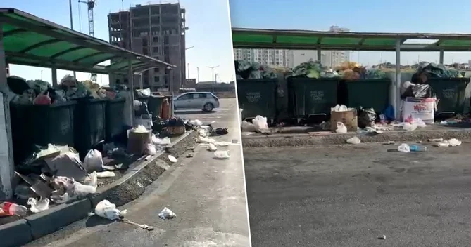 Hövsan sakinlərinin zibil problemi 3 4 gündən bir daşınır