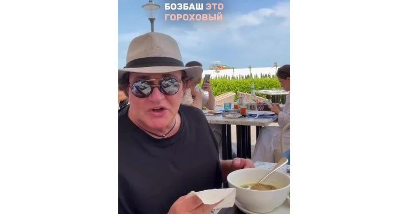 Дмитрий Дибров попробовал в Азербайджане кюфта бозбаш ВИДЕО