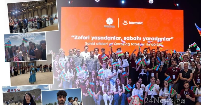 Şərqi Zəngəzurda Diaspor Gənclərinin VII Yay Düşərgəsi başa çatıb
