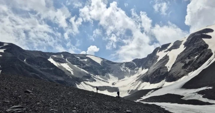 Tufandağ buzlağında dəyişikliklər baş verib FOTO