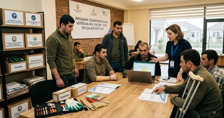 Ветераны войны получили активы для создания малого бизнеса в рамках программы самозанятости в АР