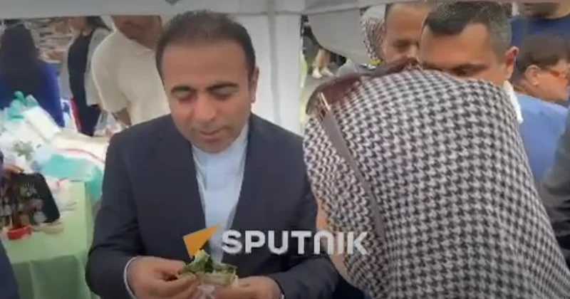 İran səfirinin “Artsax” pavilyonunda nə işi vardı? VİDEO
