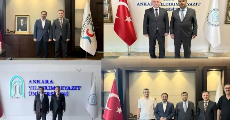 AQC İdarə Heyətinin sədri Ankarada rəsmi görüşlər keçirib FOTOLAR