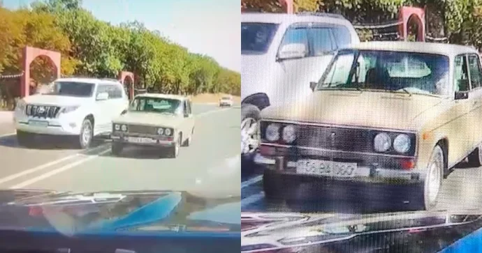İsmayıllıda təhlükəli ötmə: Qarşıdan gələn sürücü son anda qəzadan yayındı VİDEO