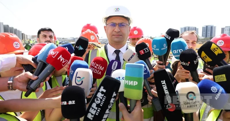 Намик Юсубов: Тоннель для разделения линий метрополитена строится в сложных геологических условиях