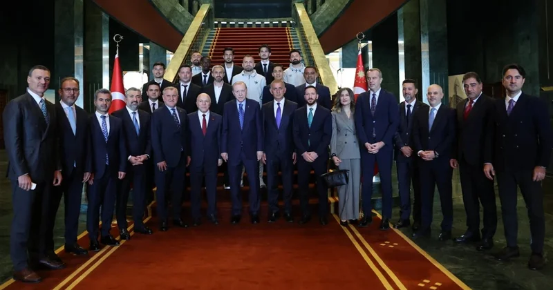 Ərdoğan Süper Liqanın yeni komandasını qəbul etdi