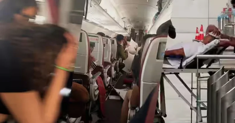 Uçuşda 24 nəfər yaralanmışdı Pilot marixuana çəkibmiş Video