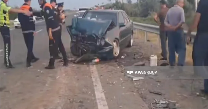 Yevlaxda yol qəzasında 2 qardaş ölüb, övladları və daha 2 nəfər xəsarət alıb YENİLƏNİB 3 FOTO