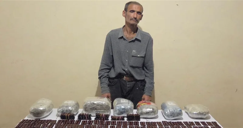 На границе Азербайджана задержан гражданин Ирана, пытавшийся ввезти наркотики