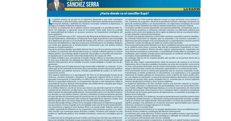 Peru nəşri bu ölkənin Azərbaycanla münasibətlərinin inkişaf perspektivlərindən yazıb
