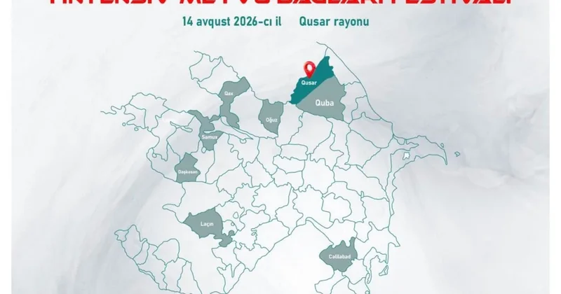 Qusarda Aqrar Biznes və I İntensiv Meyvə Bağları festivalları keçiriləcək