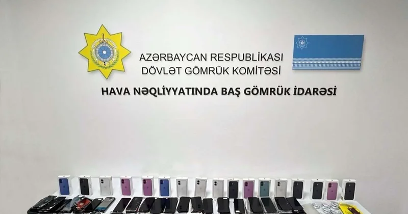 Пассажир рейса Стамбул Баку пытался провезти 17 незадекларированных iPhone