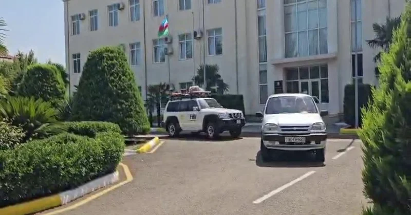 МЧС Азербайджана провело учения в горно лесной местности ФОТО