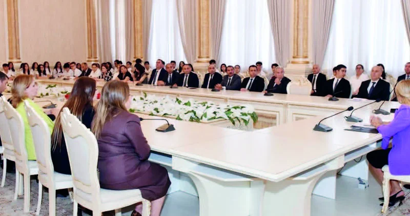 Sumqayıtın yeni tələbələri ilə görüş