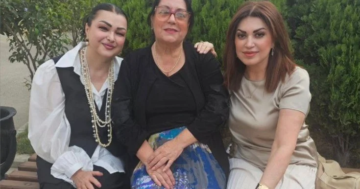 “Azdrama”nın aktrisaları bir arada Foto