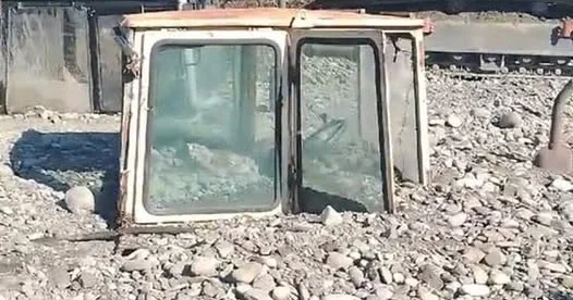 Сель в Агдаше: из под гравия достали тракторы