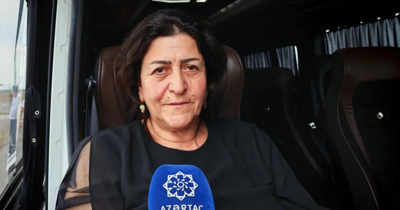 Keçmiş məcburi köçkün: Bu gün mənim üçün unudulmaz gündür, doğma torpaqlara qayıdıram