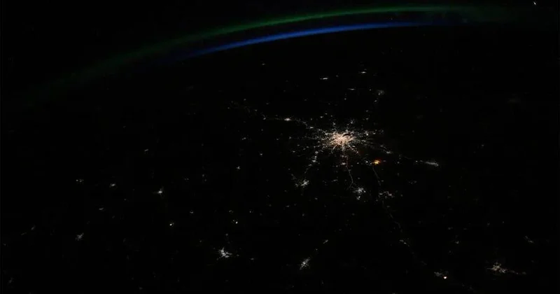 Moskva 400 km hündürlükdən belə görünür