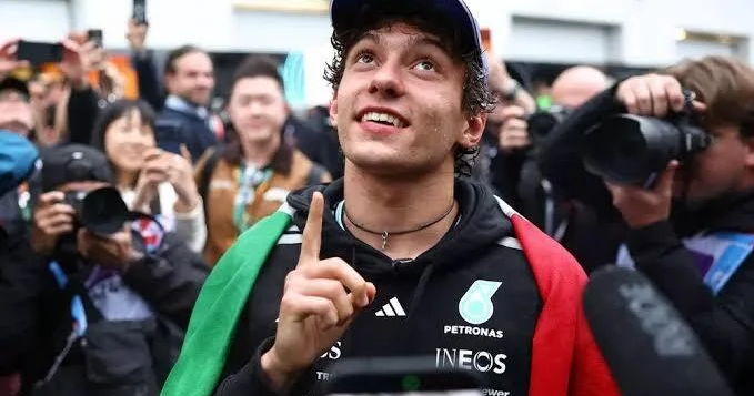 Kimi Antonelli İspaniya Qran prisinin qalibi olub KONKRET