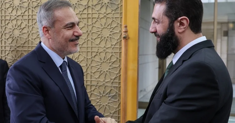 Hakan Fidan Dəməşqdə Əhməd əş Şara ilə görüşüb