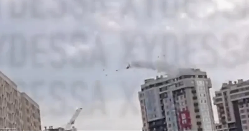 Rusiya Ukraynaya“Şahid”lərlə hücum etmək üçün pis hava şəraitindən istifadə edir FOTO/VİDEO
