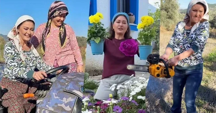 İstanbuldan köçüb kəndə yerləşib: Nurgül Yeşilçay özünü “mükəmməl ekoloq” hesab edir