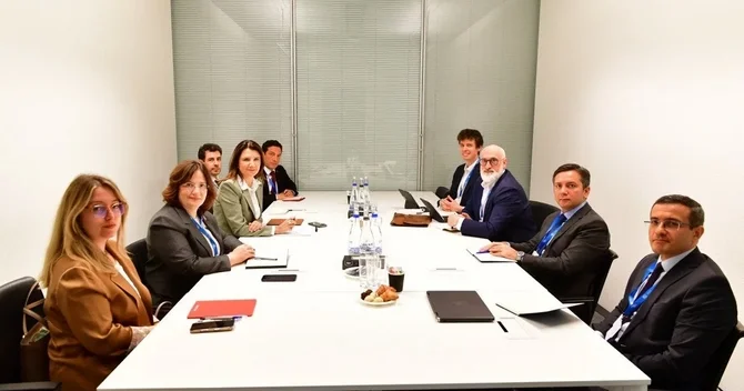 Yalçın Rəfiyev iqlim fəaliyyətini irəli aparmaqdan bəhs edib