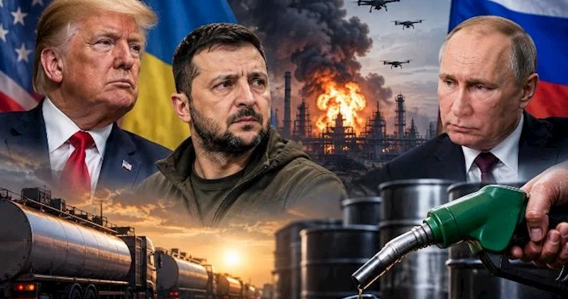 Tramp Zelenskiyə çağırış etdi: Rusiyanın dizel infrastrukturuna hücumları dayandırın