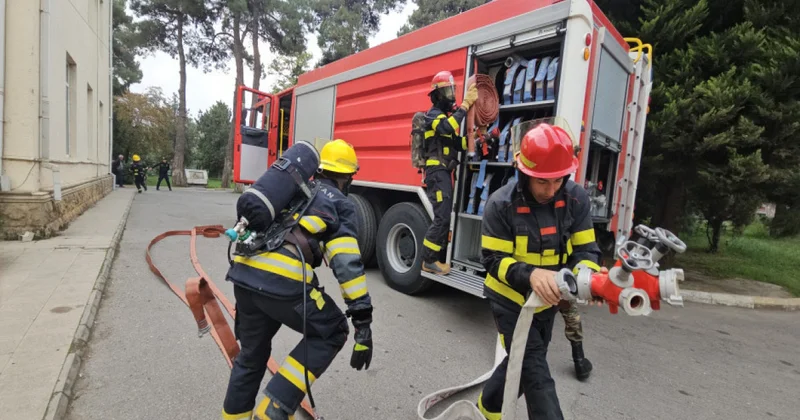 FHN Xaçmaz xəstəxanasında təlim keçirib VİDEO