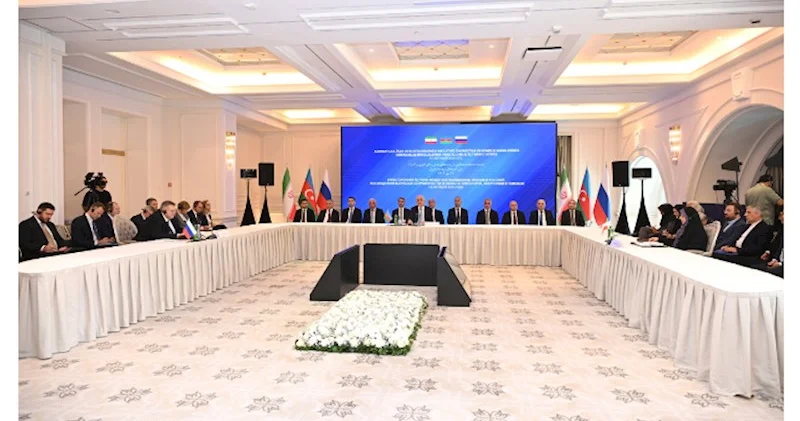 Bakıda Azərbaycan Rusiya İran görüşü keçirilib YENİLƏNİB