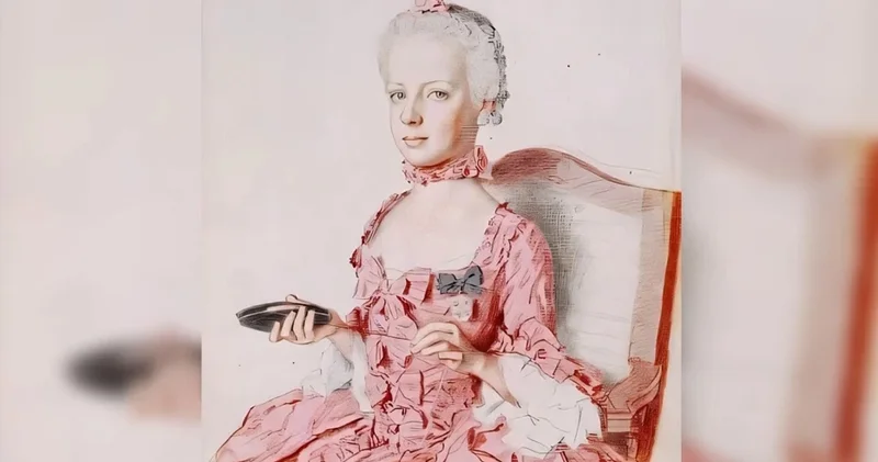 1762 ci ildən qalan tablo illərlə hamını aldadıb Marie Antoinette deyilmiş