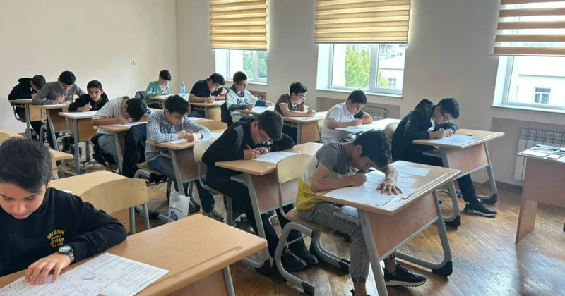 Riyaziyyat fənni üzrə beynəlxalq olimpiadalara seçmə imtahanının II mərhələsi keçirilib