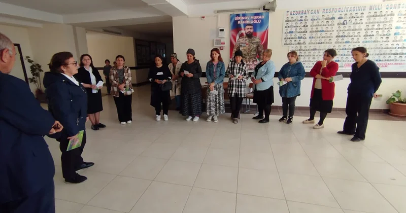 Şəkidə və Qaxda qəhvəyi mərmər bağacığına qarşı mübarizə tədbirləri ilə bağlı maarifləndirici görüşlər keçirilib