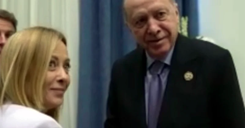 Ərdoğan Meloninin bu vərdişi ilə zarafatlaşdı Video