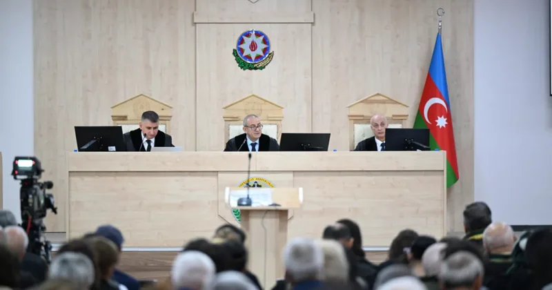 Суд в Баку рассмотрел документы по преступной деятельности офицеров ВС Армении на территории Азербайджана