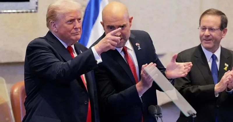 Трамп в Израиле пошутил о переговорах с Путиным