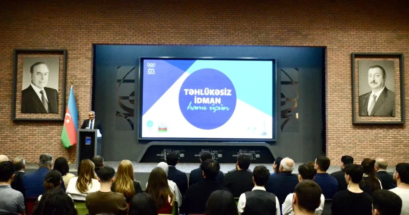 “Təhlükəsiz idman hamı üçün” mövzusunda keçirilən kurs iştirakçılarına sertifikatlar təqdim edilib