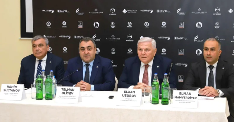 Şəki Şəhər İcra Hakimiyyətinin başçısı Elxan Usubov “Caspian Energy Club”ın üzvləri ilə görüşüb