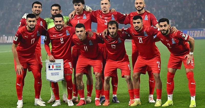 DÇ 2026: Azərbaycan millisi Ukrayna ilə üz üzə gələcək