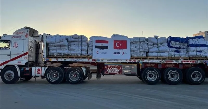 Türkiyə Qəzzaya humanitar yardım göndərməyə davam edir