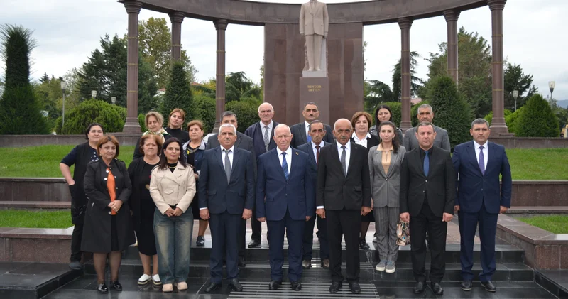 Şəmkirdə Dövlət Statistika Komitəsinin yaradılmasının 105 illik münasibəti ilə tədbir keçirilib