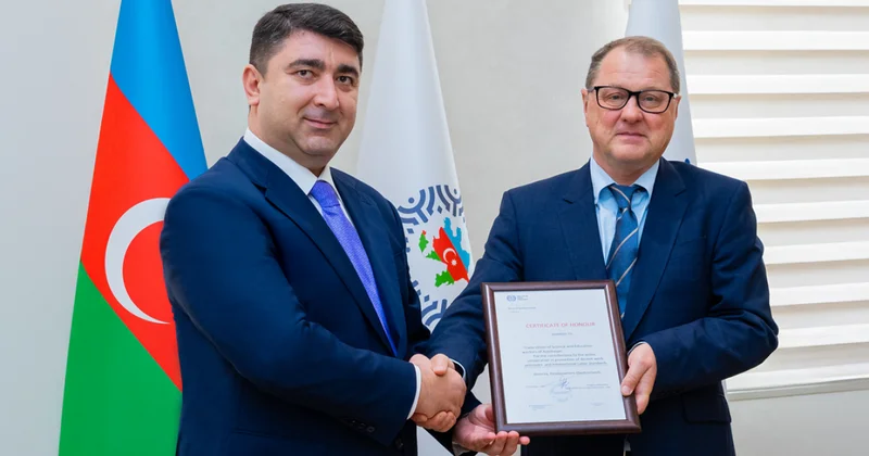 ETİHİ Respublika Komitəsi Fəxri Fərmanla təltif edildi FOTOLAR