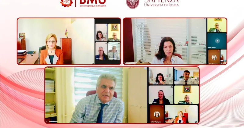 BMU ilə Sapienza Universiteti arasında əməkdaşlıq müzakirə olundu