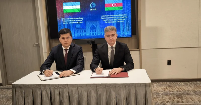 ETX Özbəkistanın Kibertəhlükəsizlik Mərkəzi ilə Anlaşma Memorandumu imzaladı