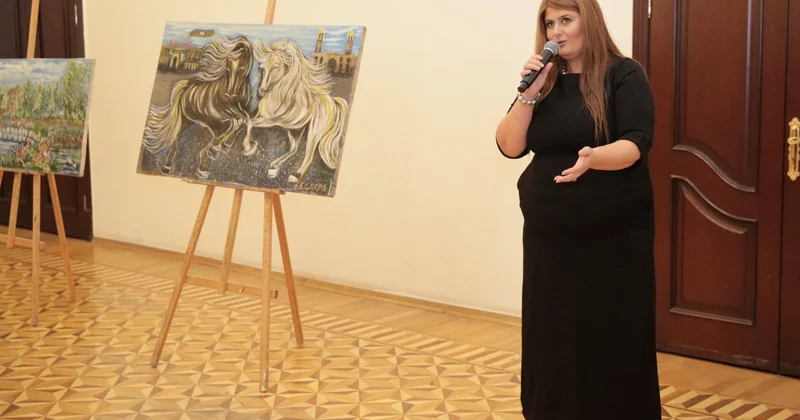 Палитра времени в Мардакане: одна художница тысяча чувств (ФОТО)